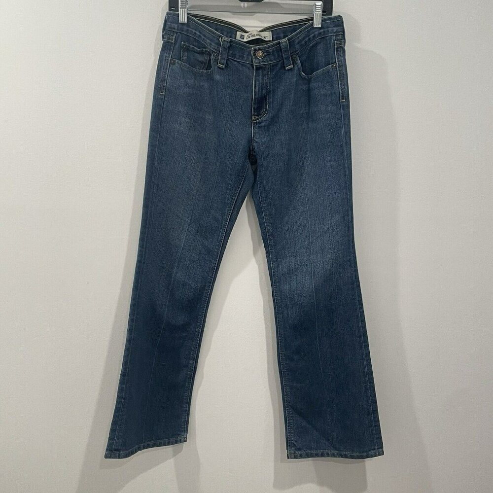 Gap Original Low Rise Boot Cut Denim Jeans Blue Size 6 Reg